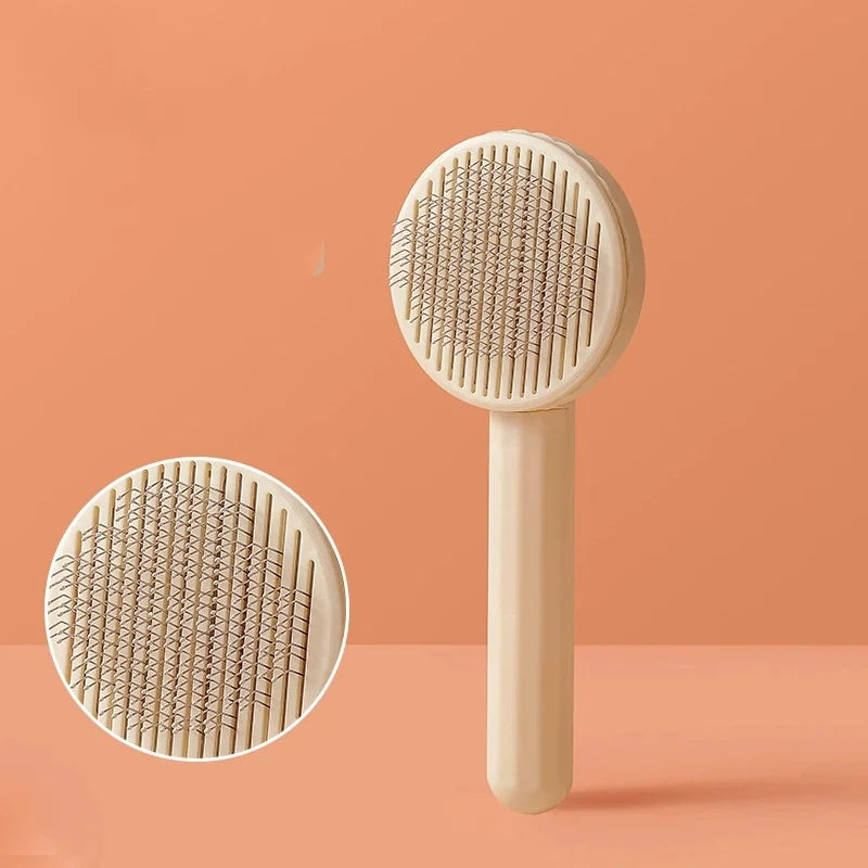 Brosse Démêlante pour Chien – Peigne Auto-Nettoyant pour Chats et Chiens, Massage et Élimination des Poils